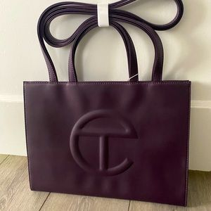 AUTHENTIC TELFAR! Medium, Eggplant